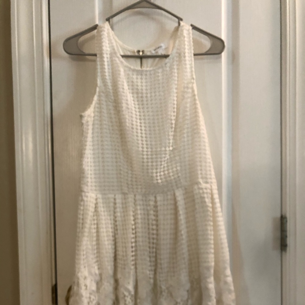 Ladies Boutique White Dress